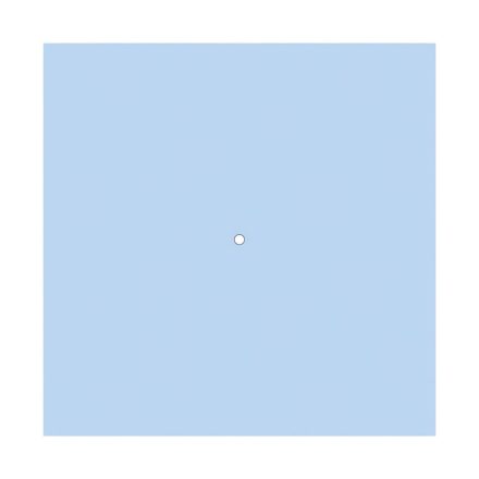  400 mm square pre-drilled panel for Rose-One system