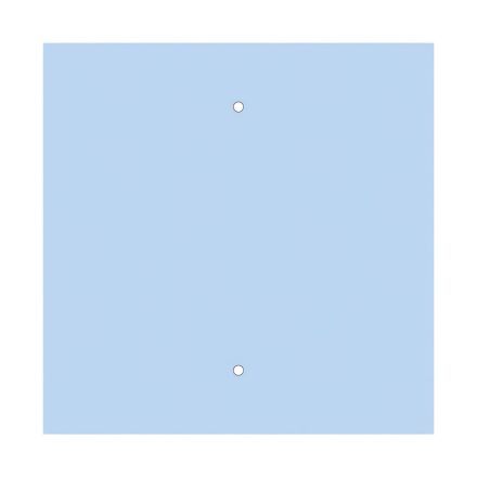  400 mm square pre-drilled panel for Rose-One system