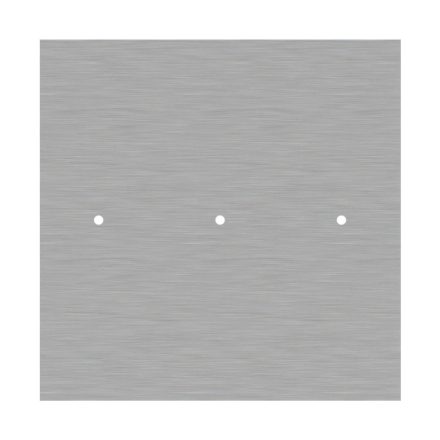 400 mm square, pre-drilled panel for the Rose-One system