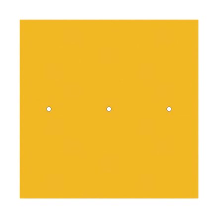  400 mm square pre-drilled panel for Rose-One system