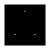  400 mm square pre-drilled panel for Rose-One system