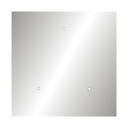  400 mm square pre-drilled panel for Rose-One system