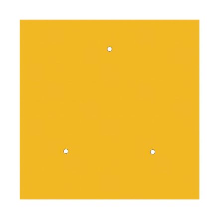  400 mm square pre-drilled panel for Rose-One system