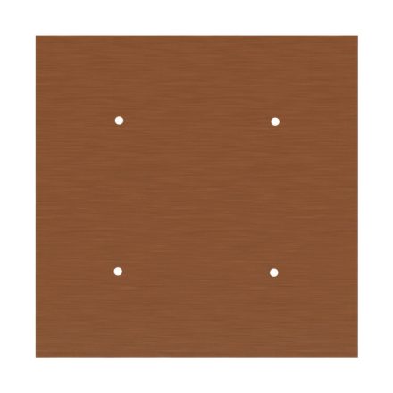  400 mm square pre-drilled panel for Rose-One system