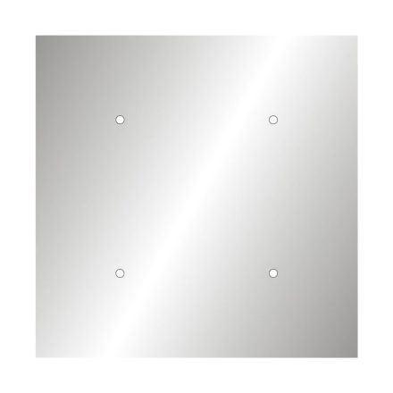  400 mm square pre-drilled panel for Rose-One system