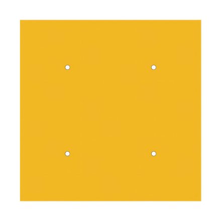  400 mm square pre-drilled panel for Rose-One system