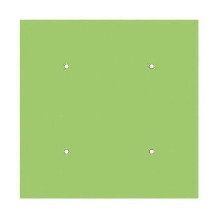  400 mm square pre-drilled panel for Rose-One system