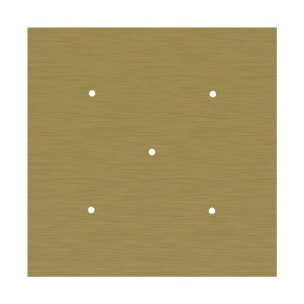  400 mm square pre-drilled panel for Rose-One system