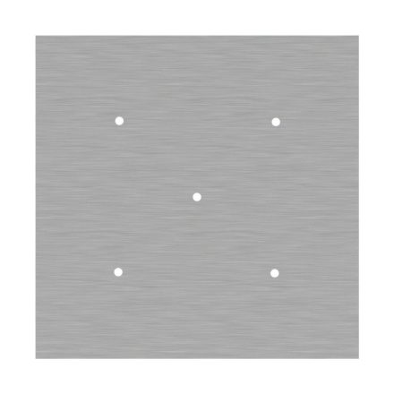 400 mm square pre-drilled panel for Rose-One system