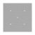  400 mm square pre-drilled panel for Rose-One system