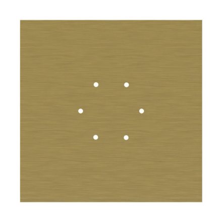  400 mm square pre-drilled panel for Rose-One system