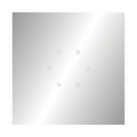  400 mm square pre-drilled panel for Rose-One system