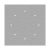  400 mm square pre-drilled panel for Rose-One system