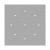  400 mm square pre-drilled panel for Rose-One system
