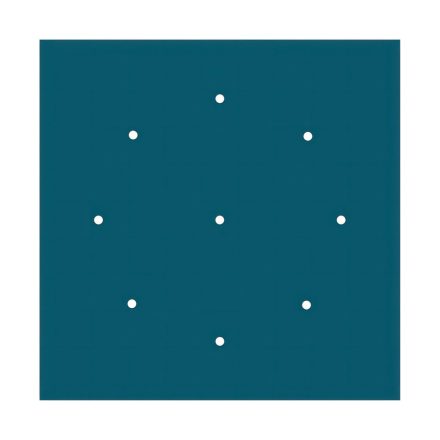 400 mm square pre-drilled panel for Rose-One system