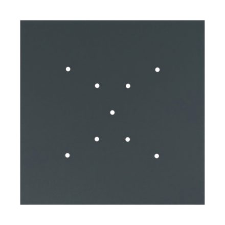  400 mm square pre-drilled panel for Rose-One system