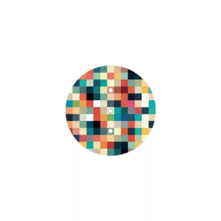 200 mm diameter round pre-drilled panel for Rose-One system - PROMO