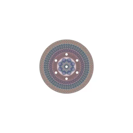 200 mm diameter round pre-drilled panel for Rose-One system - PROMO