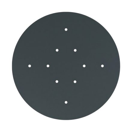  400 mm diameter round pre-drilled panel for Rose-One system