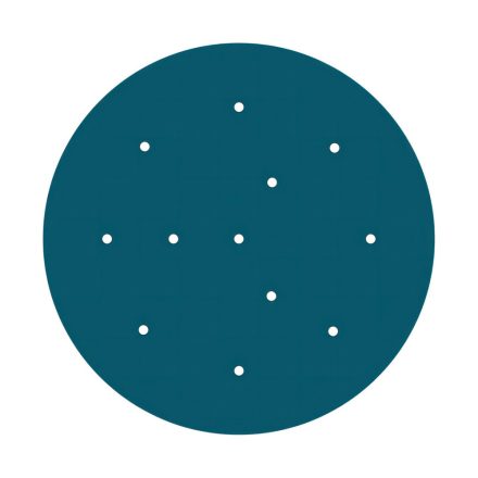  400 mm diameter round pre-drilled panel for Rose-One system