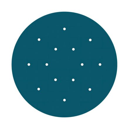  400 mm diameter round pre-drilled panel for Rose-One system