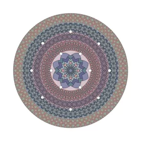    400 mm diameter round pre-drilled panel for Rose-One system - PROMO