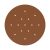  400 mm diameter round pre-drilled panel for Rose-One system