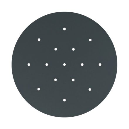  400 mm diameter round pre-drilled panel for Rose-One system