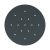  400 mm diameter round pre-drilled panel for Rose-One system