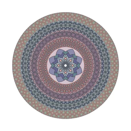 400 mm diameter round pre-drilled panel for Rose-One system - PROMO