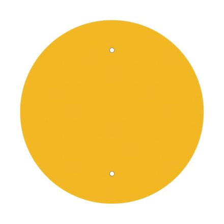  400 mm diameter round pre-drilled panel for Rose-One system
