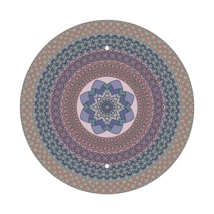  400 mm diameter round pre-drilled panel for Rose-One system - PROMO