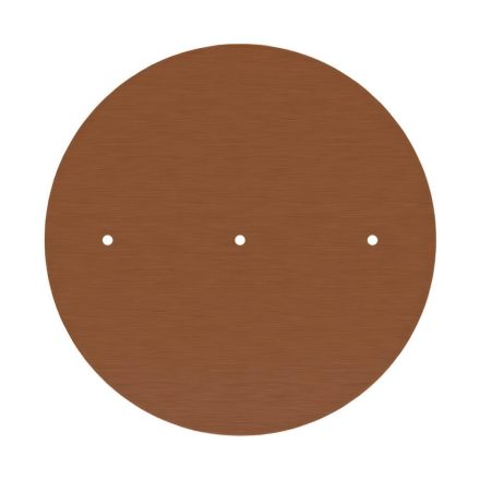  400 mm diameter round pre-drilled panel for Rose-One system