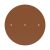  400 mm diameter round pre-drilled panel for Rose-One system