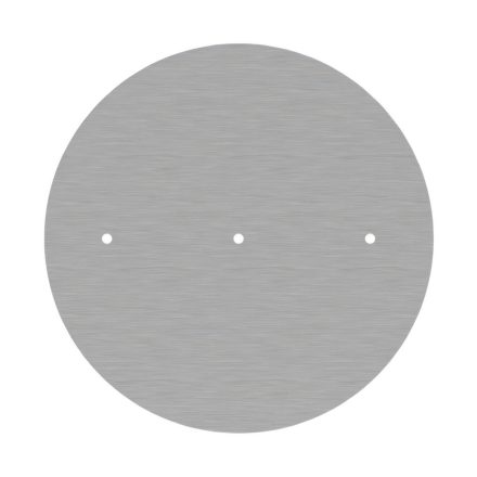  400 mm diameter round pre-drilled panel for Rose-One system