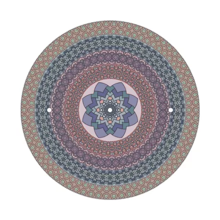  400 mm diameter round pre-drilled panel for Rose-One system - PROMO