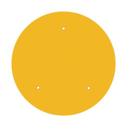  400 mm diameter round pre-drilled panel for Rose-One system