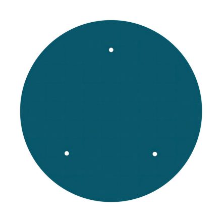  400 mm diameter round pre-drilled panel for Rose-One system