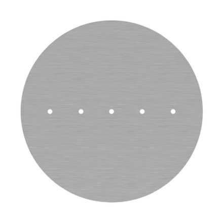  400 mm diameter round pre-drilled panel for Rose-One system