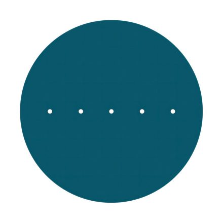  400 mm diameter round pre-drilled panel for Rose-One system