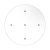400 mm diameter round pre-drilled panel for Rose-One system