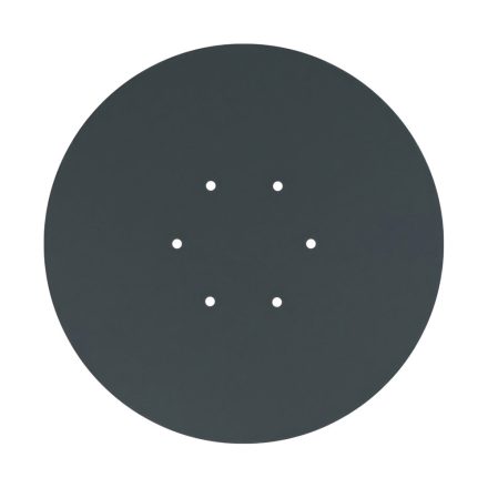  400 mm diameter round pre-drilled panel for Rose-One system