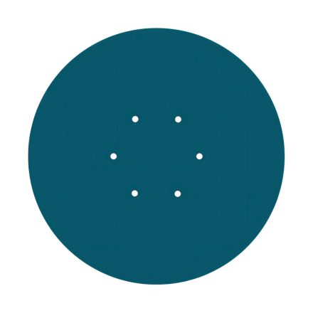  400 mm diameter round pre-drilled panel for Rose-One system