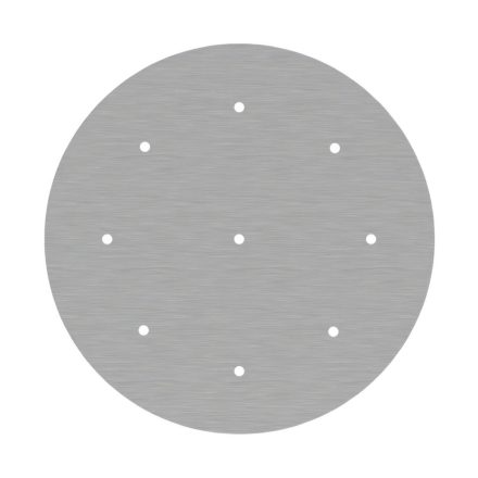  400 mm diameter round pre-drilled panel for Rose-One system