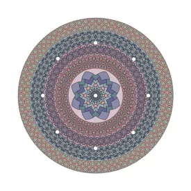    400 mm diameter round pre-drilled panel for Rose-One system - PROMO