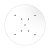  400 mm diameter round pre-drilled panel for Rose-One system