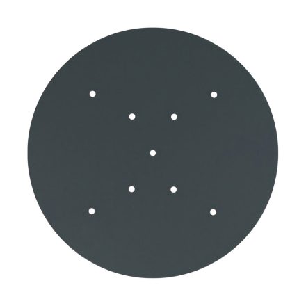  400 mm diameter round pre-drilled panel for Rose-One system