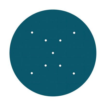 400 mm diameter, pre-drilled panel for the Rose-One system