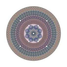   400 mm diameter round pre-drilled panel for Rose-One system - PROMO