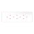  Square panel for pre-drilled Rose-One, width 675 mm, length 225 mm